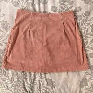 Halara Corduroy Light Brown Skirt Skort